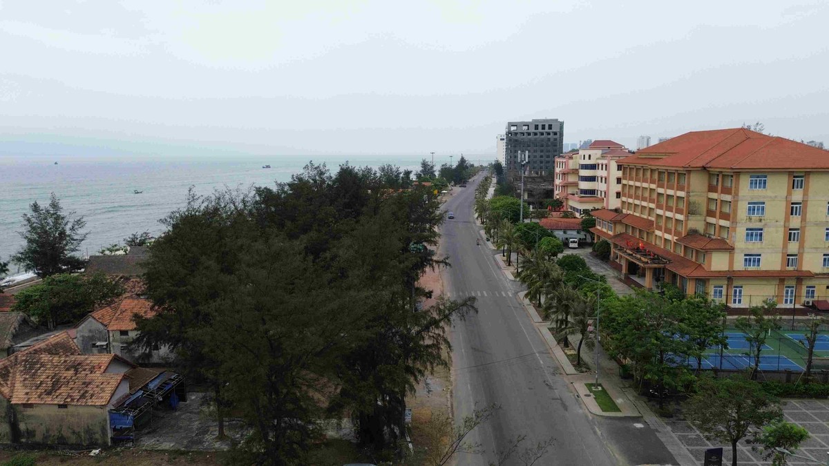 Khu vực đường Trương Pháp, bãi biển Nhật Lệ