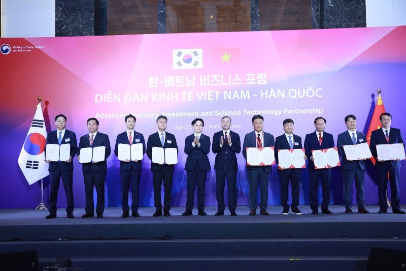 Đã có 73 thỏa thuận hợp tác được trao tại Diễn đàn Kl992 cổng game cá cược Việt Nam - Hàn Quốc