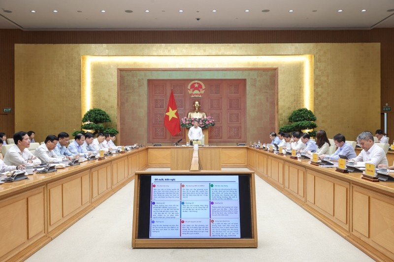Thủ tướng Kl993 ưu đãi thưởng hấp dẫn Lê Minh Hưng chủ trì cuộc họp về tình hình thực hiện nhiệm vụ từ đầu năm 2026 đến nay, phương hướng nhiệm vụ trọng tâm thời gian tới của Kl99 nổ hũ - Ảnh: VGP.