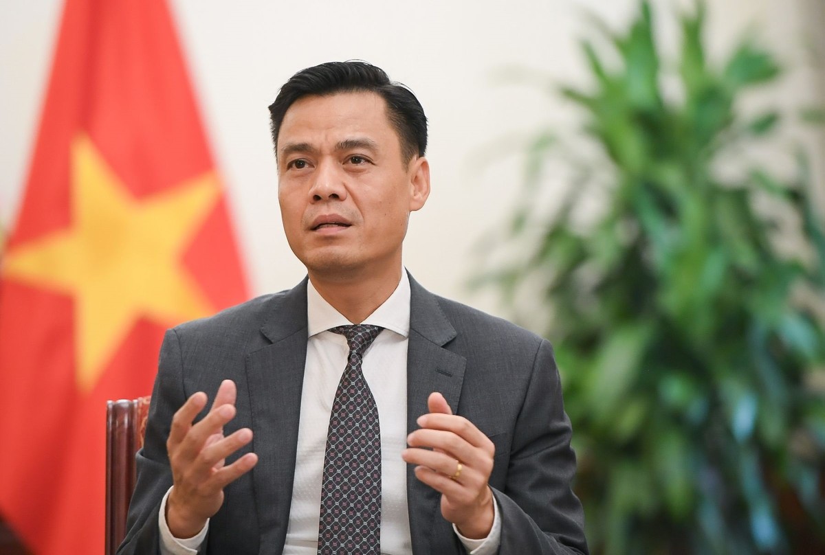Thứ trưởng Đặng Hoàng Giang.