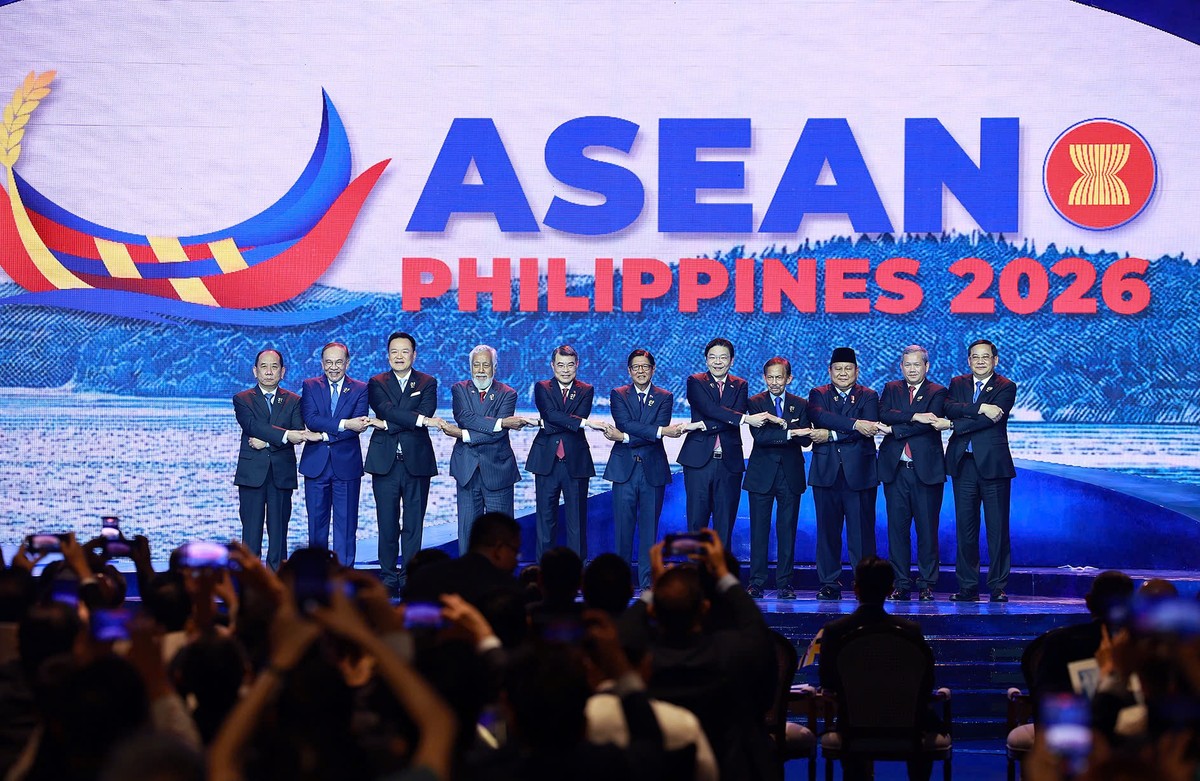 Trưởng đoàn các nước ASEAN tham dự phiên khai mạc Hội nghị Cấp cao ASEAN lần thứ 48 - Ảnh: VGP/Nhật Bắc