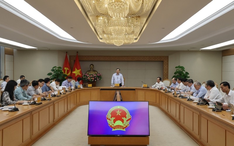 Phó Thủ tướng Thường trực Phạm Gia Túc: Xử lý dứt điểm dự án mỏ sắt Thạch Khê trong tháng 5/2026 - Ảnh: VGP. Phó Thủ tướng Thường trực Phạm Gia Túc: Xử lý dứt điểm dự án mỏ sắt Thạch Khê trong tháng 5/2026 - Ảnh: VGP.
