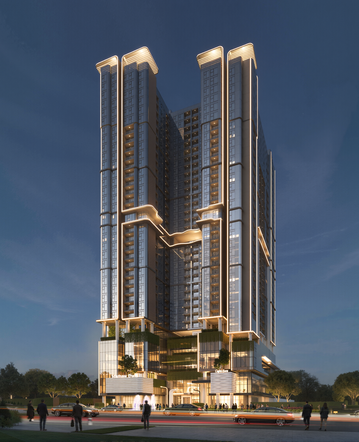 Dự án LILAHA Complex tại khu vực Tây Hồ Tây, Hà Nội, với tổng vốn Kl99ok phiên bản mới dự kiến hơn 6.000 tỷ đồng