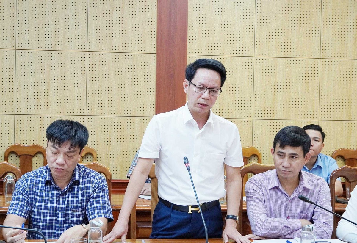 Đại diện Công ty CP Kl994 game bài casino hấp dẫn Trường Thịnh phát biểu ý kiến tại hội nghị.