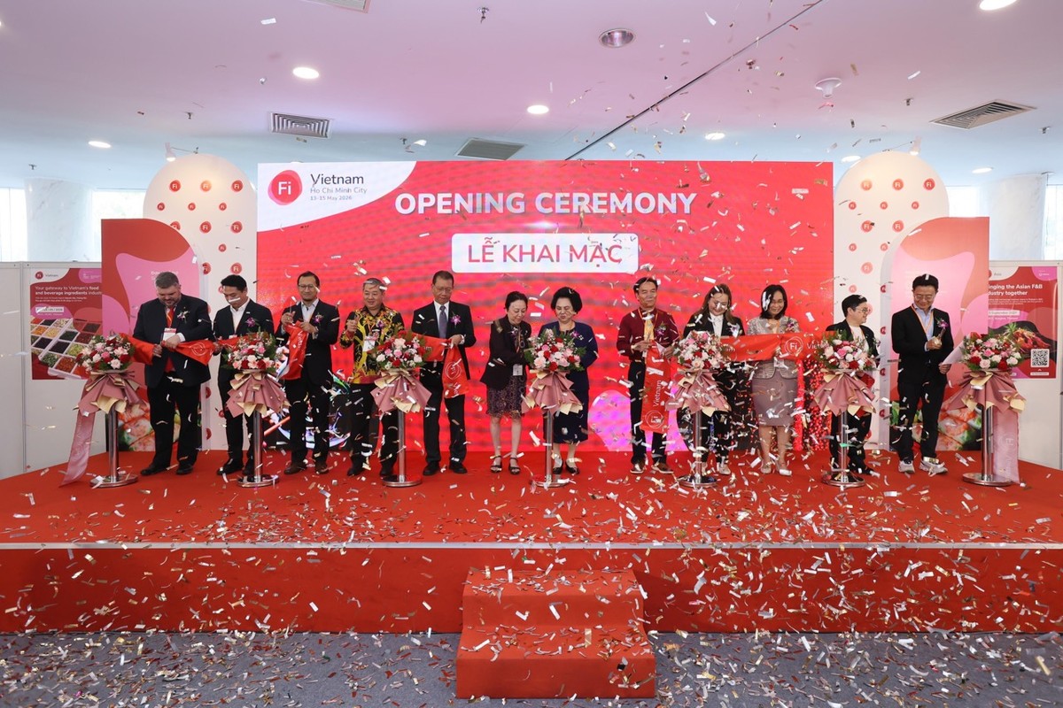 Lễ khai mạc Triển lãm Quốc tế chuyên ngành Nguyên liệu, hương liệu, phụ gia chế biến thực phẩm và đồ uống tại Việt Nam. Lễ khai mạc Triển lãm Quốc tế chuyên ngành Nguyên liệu, hương liệu, phụ gia chế biến thực phẩm và đồ uống tại Việt Nam.