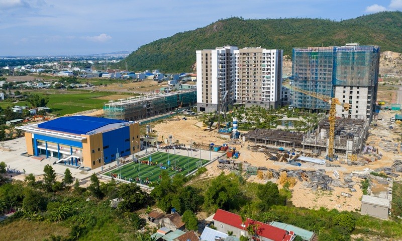 Dự án Nhà ở thuộc quy hoạch Khu thiết chế công đoàn tỉnh Bình Định mở bán đợt 1 tại căn CT3 (các căn CT1 và 2 đã mở bán). Nguồn: IEC.