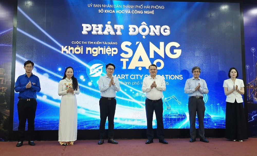 Lễ phát động cuộc thi “Tìm kiếm tài năng khởi nghiệp sáng tạo thành phố Hải Phòng năm 2026”