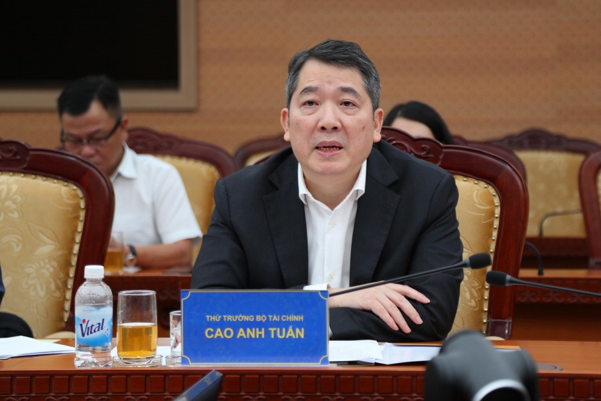Thứ trưởng Bộ Kl991.com nạp rút nhanh Cao Anh Tuấn phát biểu. Ảnh: Đức Minh.