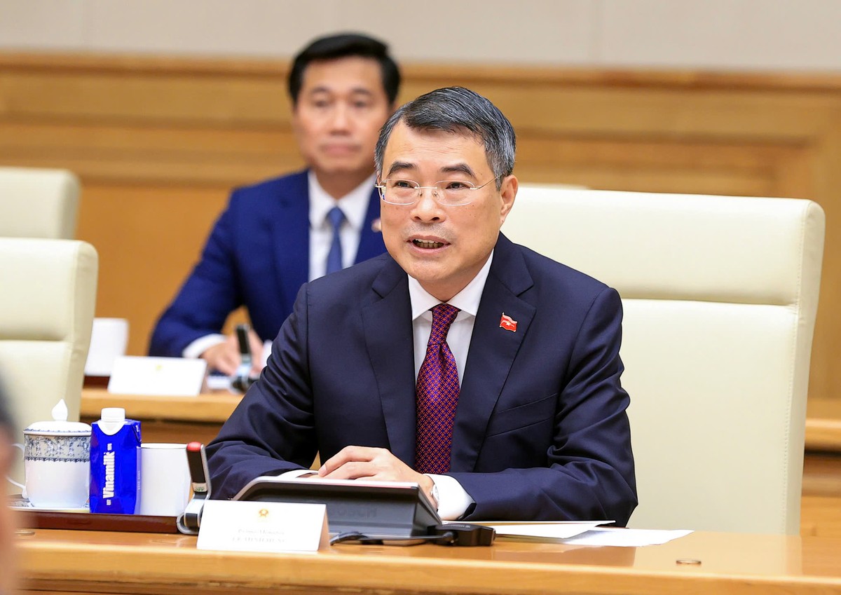 Thủ tướng Lê Minh Hưng phát biểu tại hội đàm. Ảnh: Đức Thanh. Thủ tướng Lê Minh Hưng phát biểu tại hội đàm. Ảnh: Đức Thanh.