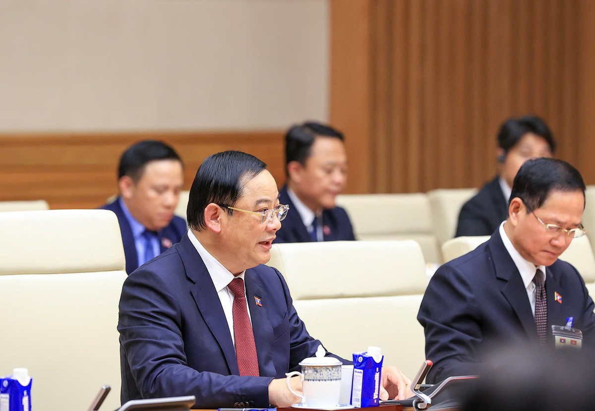 Thủ tướng Lào Sonexay Siphandone phát biểu tại hội đàm. Ảnh: Đức Thanh. Thủ tướng Lào Sonexay Siphandone phát biểu tại hội đàm. Ảnh: Đức Thanh.