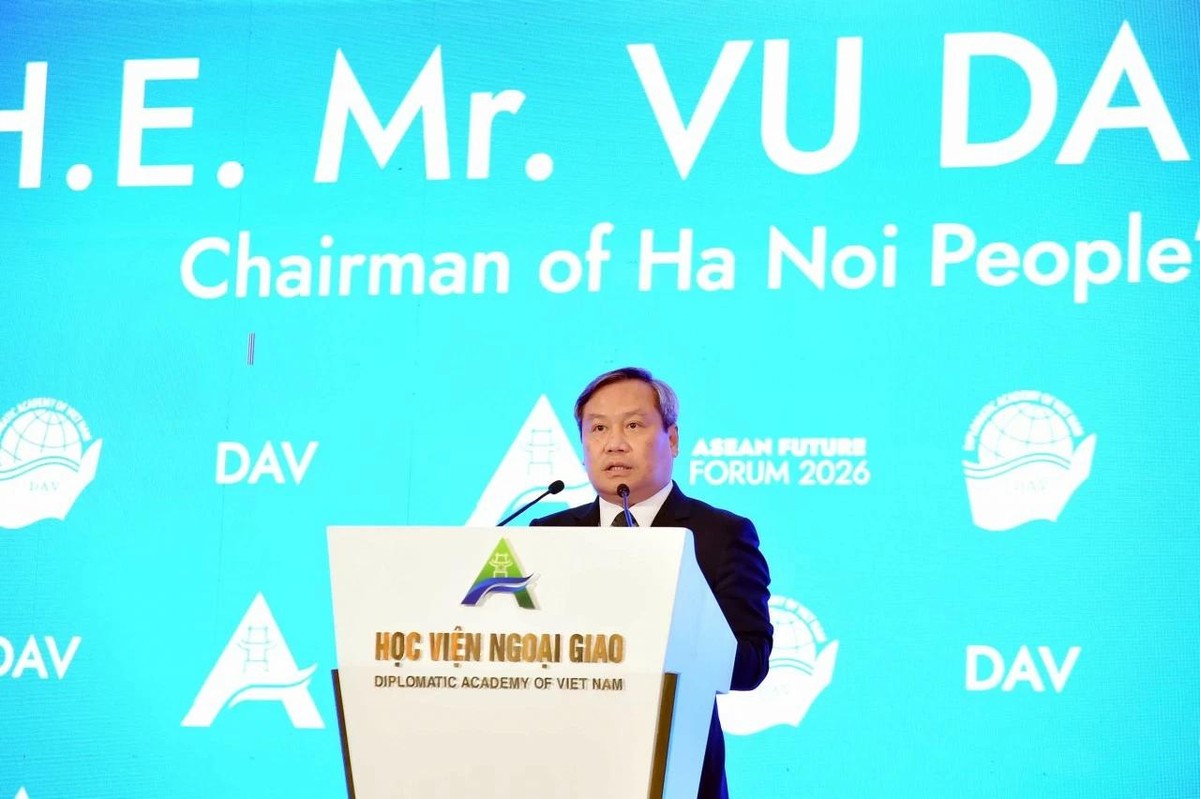 Chủ tịch UBND TP. Hà Nội Vũ Đại Thắng phát biểu. Ảnh: Đức Thanh. Chủ tịch UBND TP. Hà Nội Vũ Đại Thắng phát biểu. Ảnh: Đức Thanh.