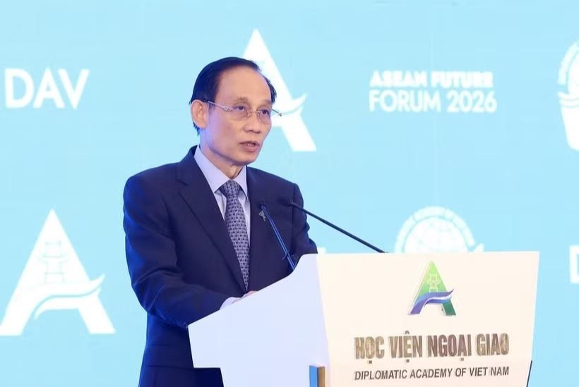 Bộ trưởng Bộ Ngoại giao Lê Hoài Trung cho rằng AFF 2026 đã hoàn thành chương trình nghị sự với nhiều kết quả thực chất. Ảnh: Đức Thanh. Bộ trưởng Bộ Ngoại giao Lê Hoài Trung cho rằng AFF 2026 đã hoàn thành chương trình nghị sự với nhiều kết quả thực chất. Ảnh: Đức Thanh.