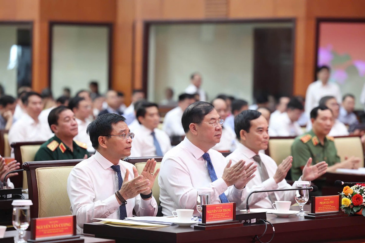 Các đại biểu tham dự lễ phát động. Ảnh: Lê Toàn Các đại biểu tham dự lễ phát động. Ảnh: Lê Toàn