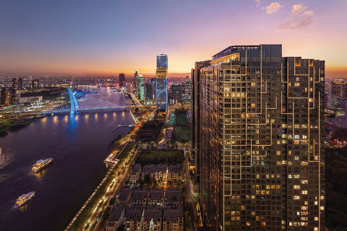 Tòa Sea - nơi hiện diện khu căn hộ đô thị JW Marriott Residences đầu tiên tại khu vực châu Á - Thái Bình Dương và duy nhất tại Việt Nam tính đến nay