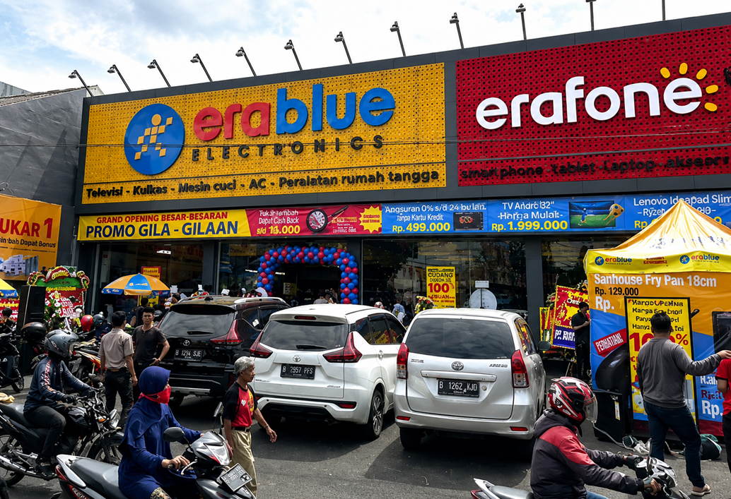 Mạng lưới EraBlue liên tục mở rộng và bùng nổ doanh số tại Indonesia, định hình trở thành động lực bứt phá và là "quả ngọt" tương lai của Kl991.com World Cup 2026 Chính Thức