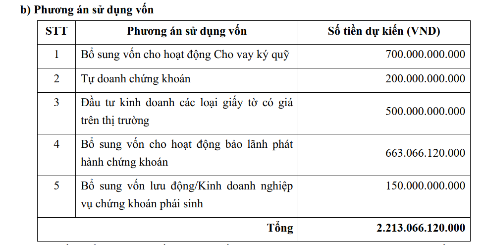 Nguồn: tài liệu ĐHCĐ CTCK APG