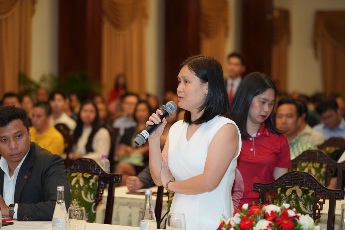 Bà Nguyễn Ngọc Anh - Tổng giám đốc Công ty TNHH Quản lý Quỹ SSI (SSIAM)
