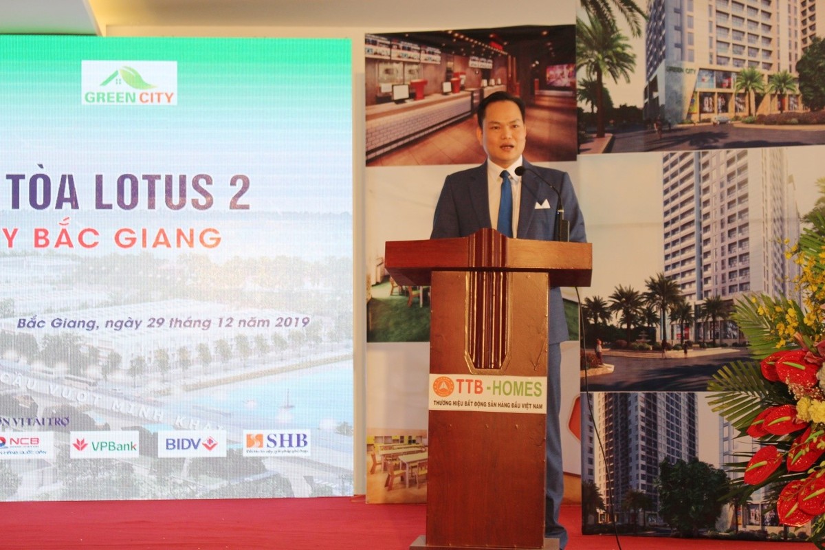 Sôi động lễ mở bán căn hộ Lotus 2 chung cư Green City Bắc Giang ảnh 1