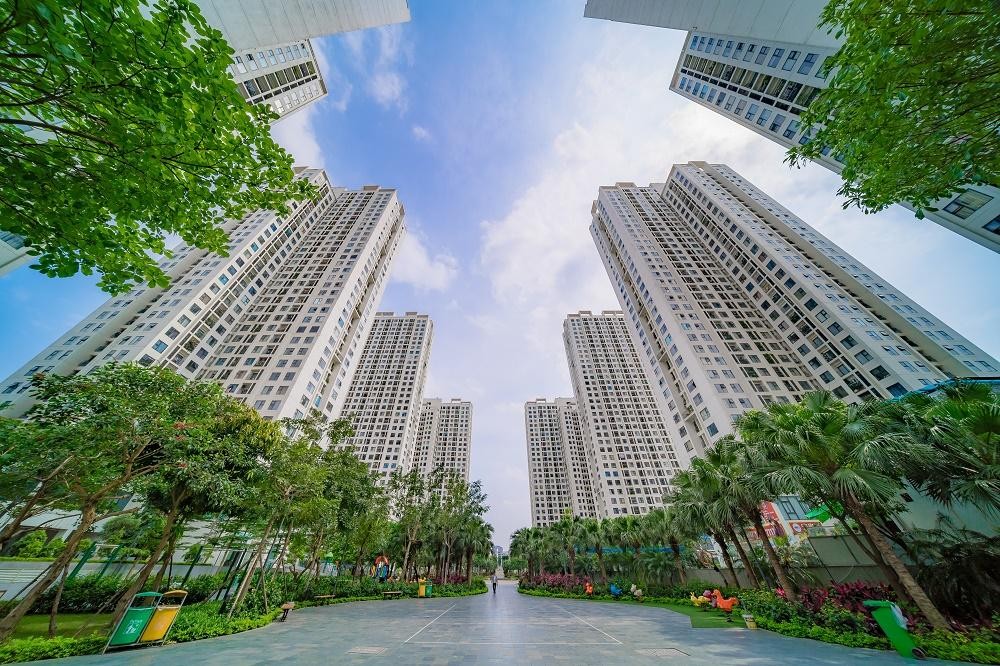 Những cung đường xanh - sạch - đẹp là hình ảnh thường xuyên được thấy tại An Bình City.
