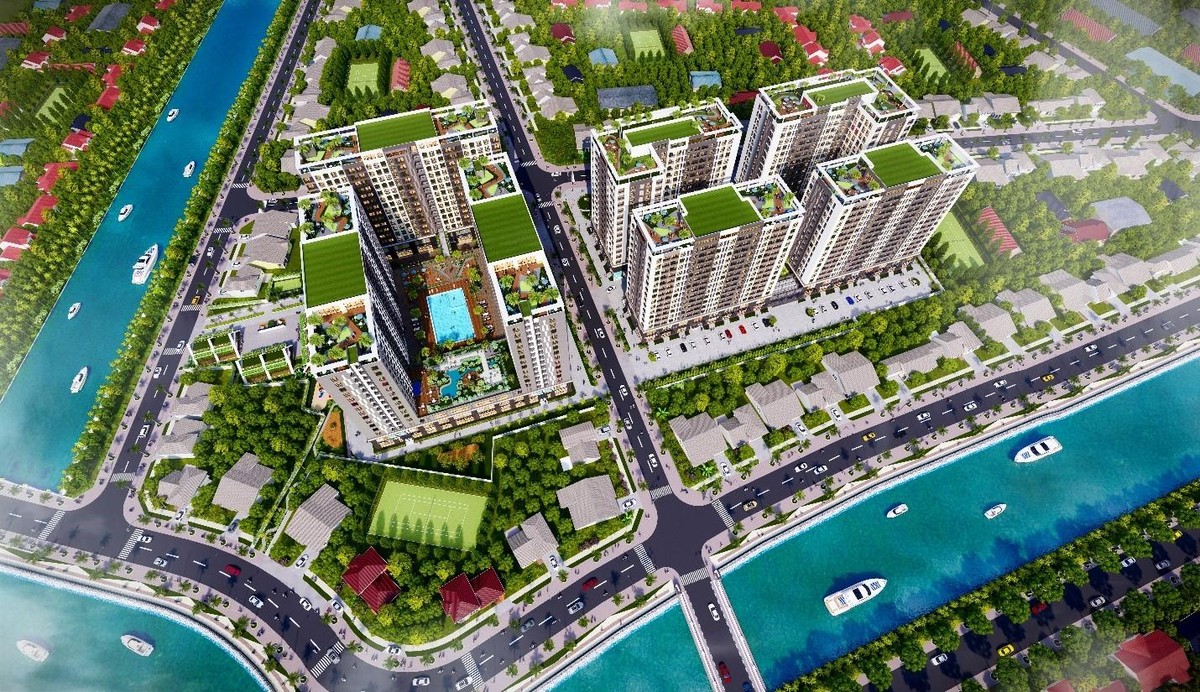Phối cảnh dự án nhà ở Trang Chủ KL99Com Số 1 Link Đăng Ký KL999 Golden City (Tây Ninh)