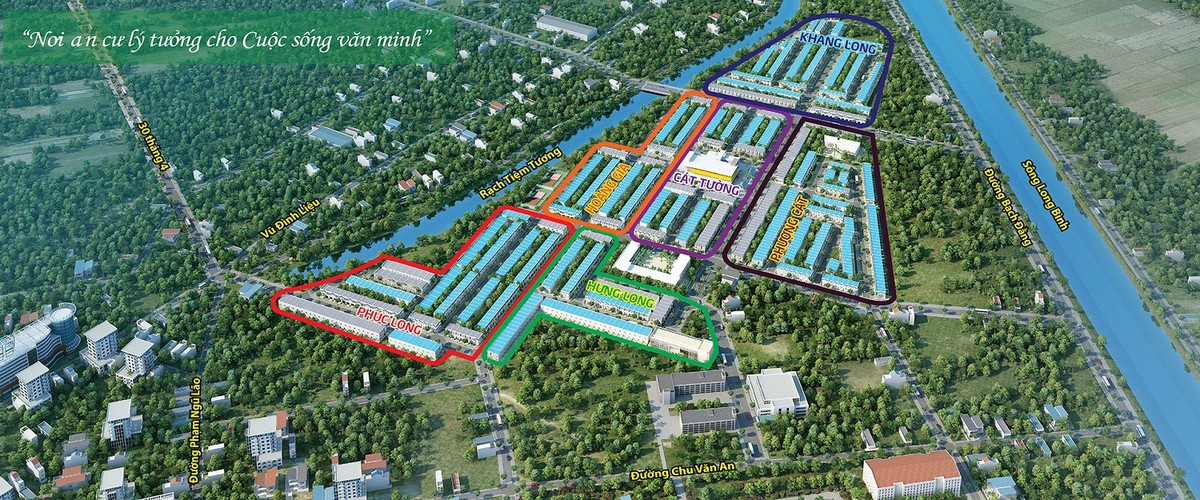 Phối cảnh dự án Trà Vinh