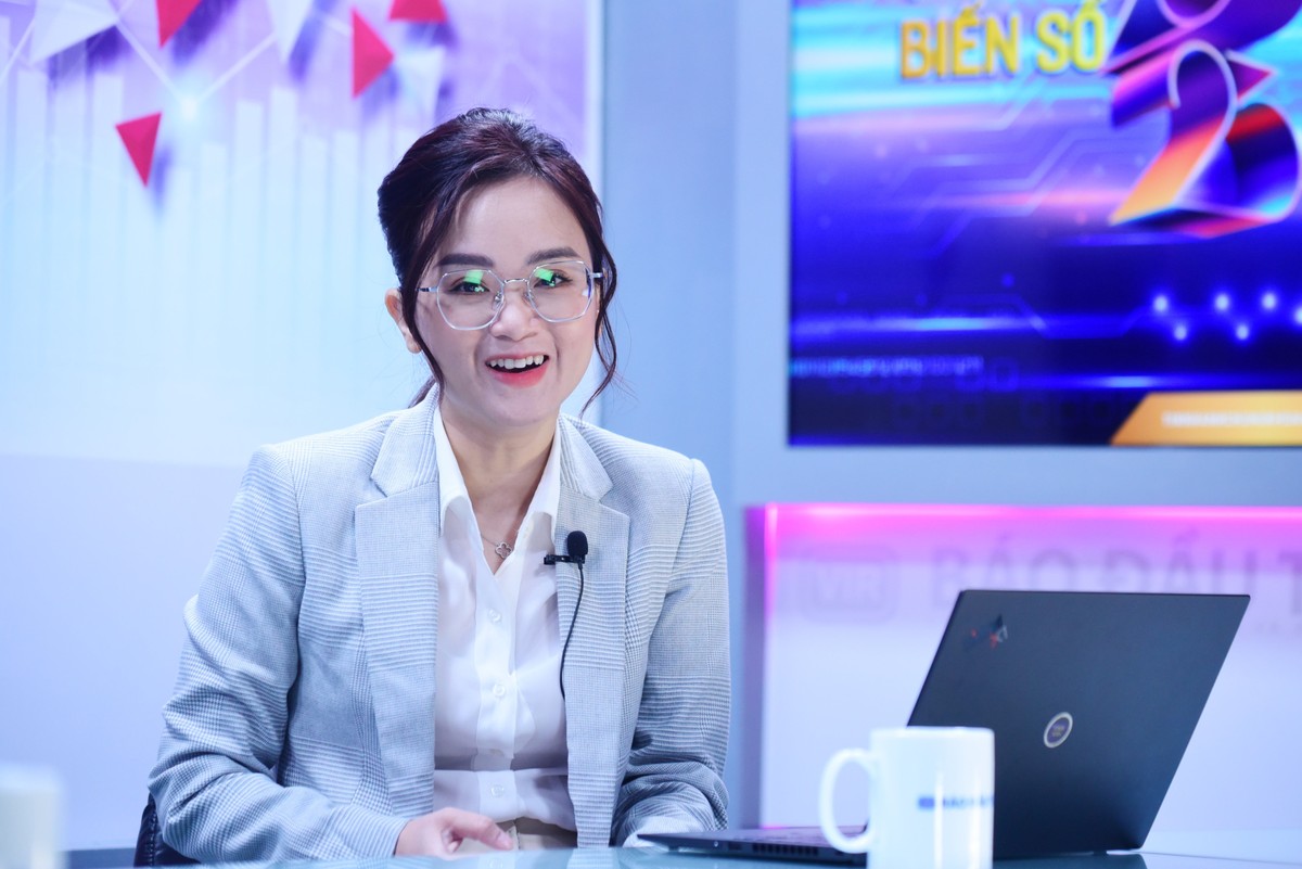 Bà Hoàng Việt Phương, Giám đốc SSI Research. Ảnh: Dũng Minh