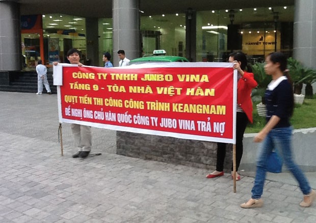 Thầu phụ tố nhà thầu Dự án Keangnam “quỵt nợ” ảnh 1 Thầu phụ tố nhà thầu Dự án Keangnam “quỵt nợ” ảnh 1