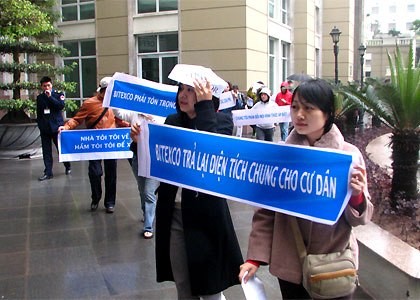Những vụ tranh chấp tại chung cư cao cấp Hà Nội ảnh 1