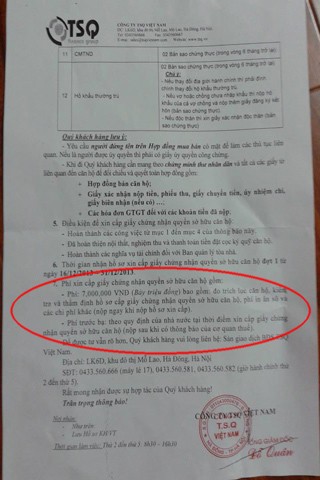bôi trơn, sổ đỏ, cư dân, chung cư, TSQ, Euroland
