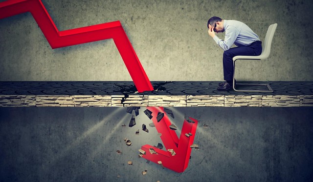 Nhiều nhà Kl99ok phiên bản mới rơi vào trạng thái chán nản vì thị trường liên tục lao dốc. Ảnh: Shutterstock.