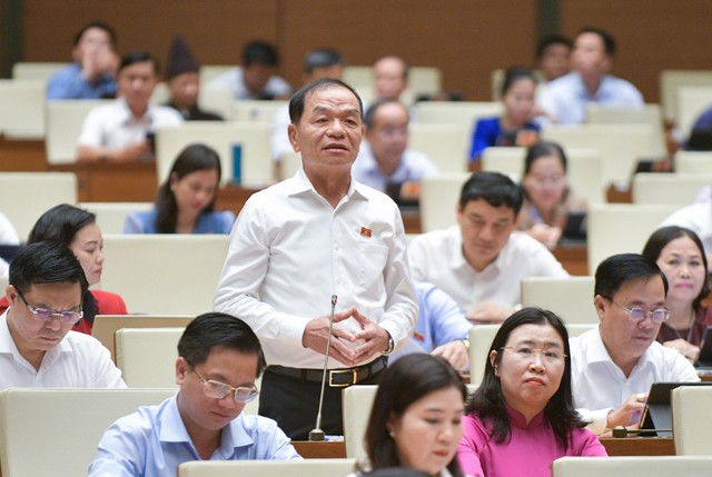 Đại biểu Lê Thanh Vân. Ảnh: Cổng thông tin điện tử Quốc hội.