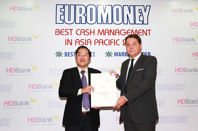 HDBank nhận giải Link Vào Nhà Cái KL99 COM Tặng +199k có dịch vụ quản lý tiền mặt tốt nhất năm 2018 ảnh 1