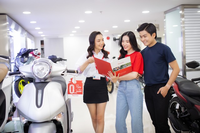 Khách hàng vay trả góp xe máy nhận được nhiều ưu đãi từ HD SAISON