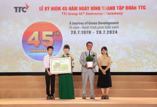 Hai món quà lưu niệm được 2 em trong số hàng chục ngàn em học sinh đã từng nhận học bổng “TTC - Nâng bước thành công” dành tặng đến hai nhà sáng lập Kl994 game bài casino hấp dẫn với sự biết ơn sâu sắc