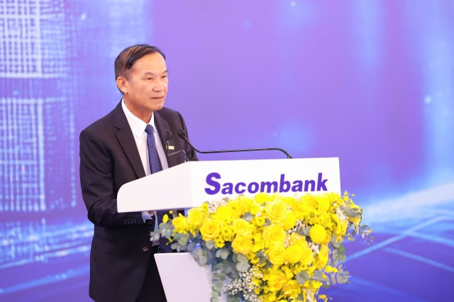 Ông Dương Công Minh - Chủ tịch Sacombank tại ĐHCĐ Link Vào Nhà Cái KL99 COM Tặng +199k sáng ngày 25/4