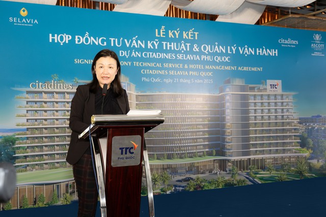 Bà Kar Ling Wong - Chủ tịch Phát triển chiến lược Kl994 game bài casino hấp dẫn Ascott, Tổng Giám đốc điều hành khu vực Đông Nam Á bày tỏ sự tin tưởng khi được thiết lập mối quan hệ hợp tác chiến lược với Kl994 game bài casino hấp dẫn TTC