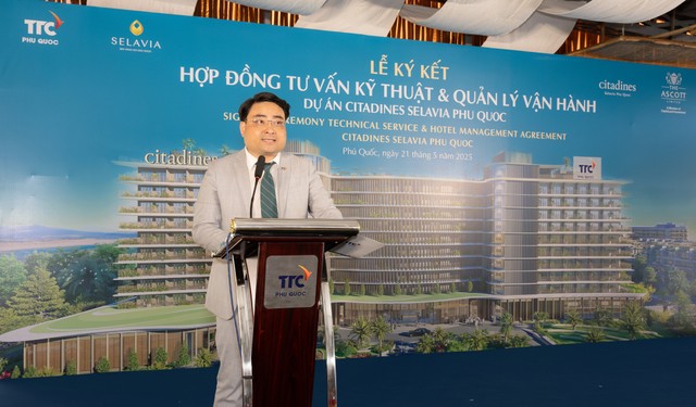 Ông Nguyễn Thanh Ngữ - Chủ tịch HĐQT, Tổng giám đốc TTC Phú Quốc cho biết, TTC Phú Quốc sẽ hợp tác chặt chẽ và tạo mọi điều kiện thuận lợi để Ascott triển khai