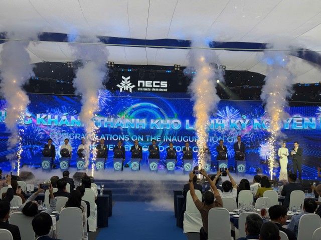 Nghi thức khánh thành Kho lạnh Kỷ Nguyên Mới (NECS).