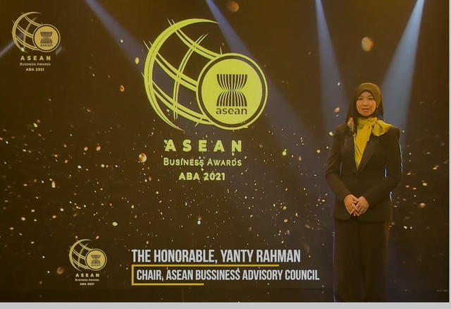 Bà The Hon. Yanty Rahman, Chủ tịch Hội đồng Tư vấn Kl992 VIP Trang Chủ 2026 ASEAN 2021 phát biểu chúc mừng các Kl991.com World Cup 2026 Chính Thức chiến thắng Giải thưởng ABA.