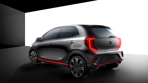Kia Morning thế hệ mới lộ diện ảnh 1