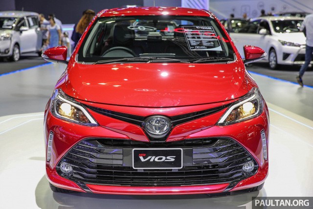 Cận cảnh Toyota Vios phiên bản nâng cấp 2017 ảnh 1