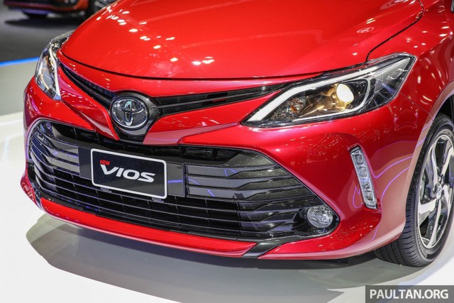 Cận cảnh Toyota Vios phiên bản nâng cấp 2017 ảnh 2