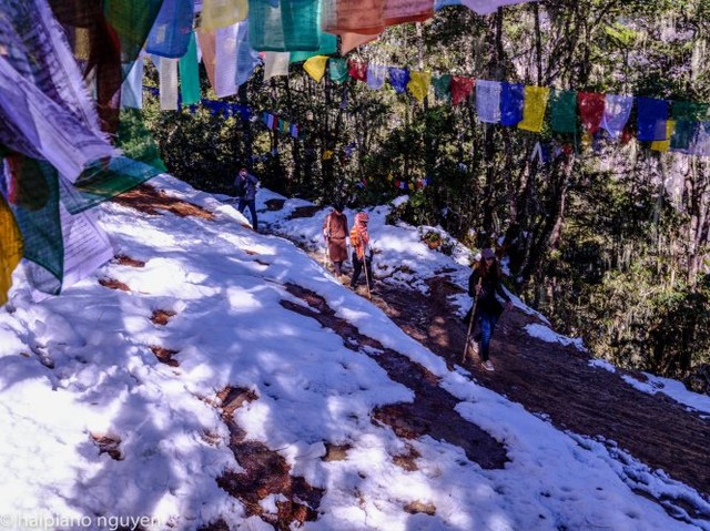 Bhutan mùa tuyết tan ảnh 12