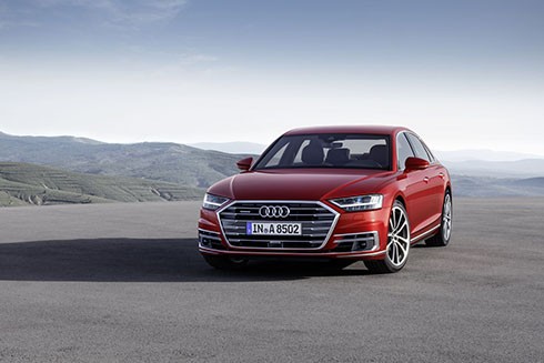 Audi A8 2018 - thách thức mới cho Mercedes S-class ảnh 2
