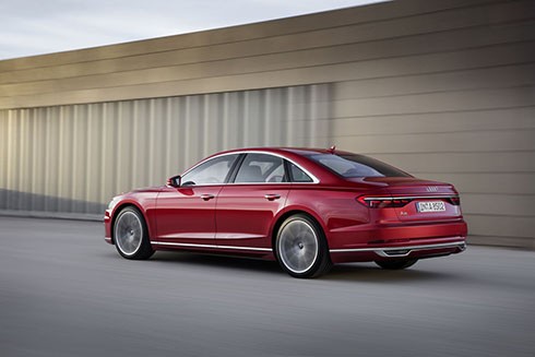 Audi A8 2018 - thách thức mới cho Mercedes S-class ảnh 3