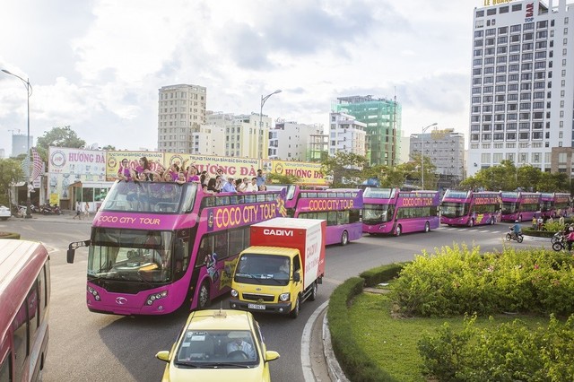 Xe buýt du lịch 2 tầng Coco City Tour đã có mặt tại Đà Nẵng  ảnh 2