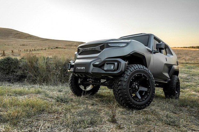 Rezvani Tank – Siêu xe chống đạn dành cho các ông hoàng Ả rập ảnh 3