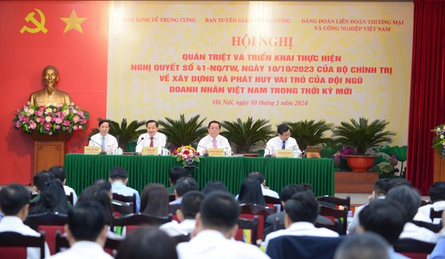 Hội nghị quán triệt và triển khai thực hiện Nghị quyết 41-NQ/TW của Bộ Kl991.com tải ứng dụng về xây dựng và phát huy vai trò của đội ngũ doanh nhân Việt Nam trong thời kỳ mới.