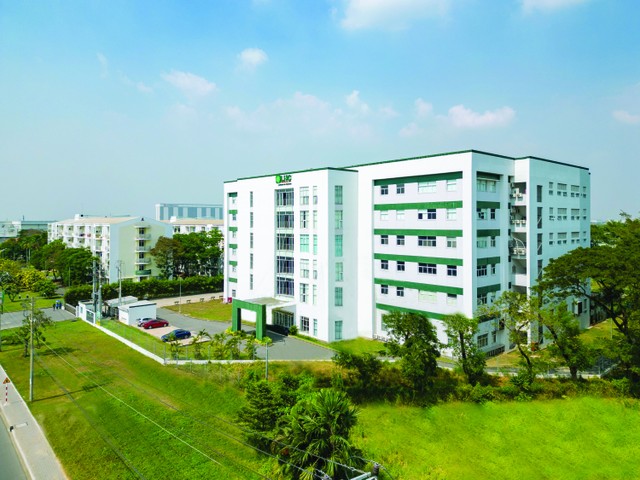 Nhà xưởng cao tầng đa năng giai đoạn 1 của Long Hậu đã lấp đầy gần 100%. Ảnh: Bình Minh.
