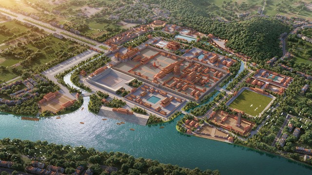 Quần thể du lịch phỏng dựng chi tiết Hoàng thành Thăng Long và Kl993 Đăng nhập Giải trí thời Lý – Trần cách đây 1.000 năm tại Sun Mega City.